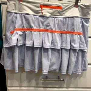Lululemon pacesetter skirt lavender size 10 tall